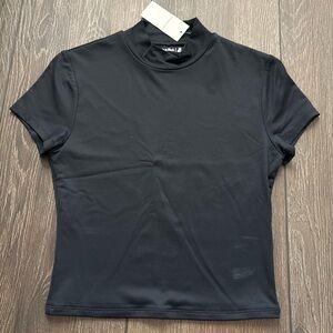 NWT Abercrombie sleek mockneck top!